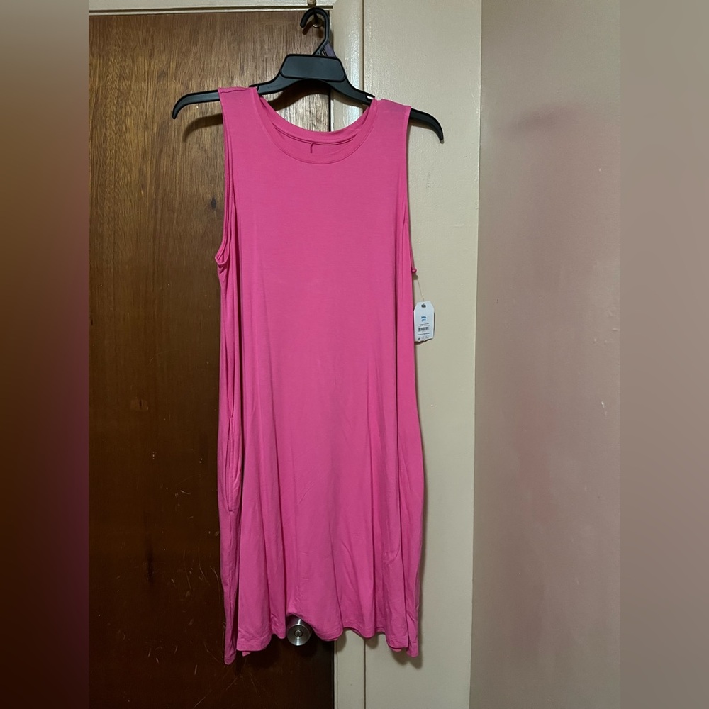 Time and Tru Pink Sleeveless Tank Top
